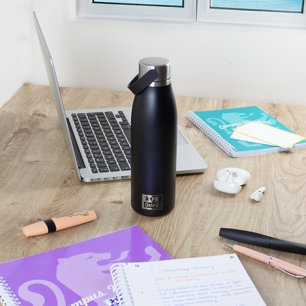 Oxford Black 50cl Thermo Bottle