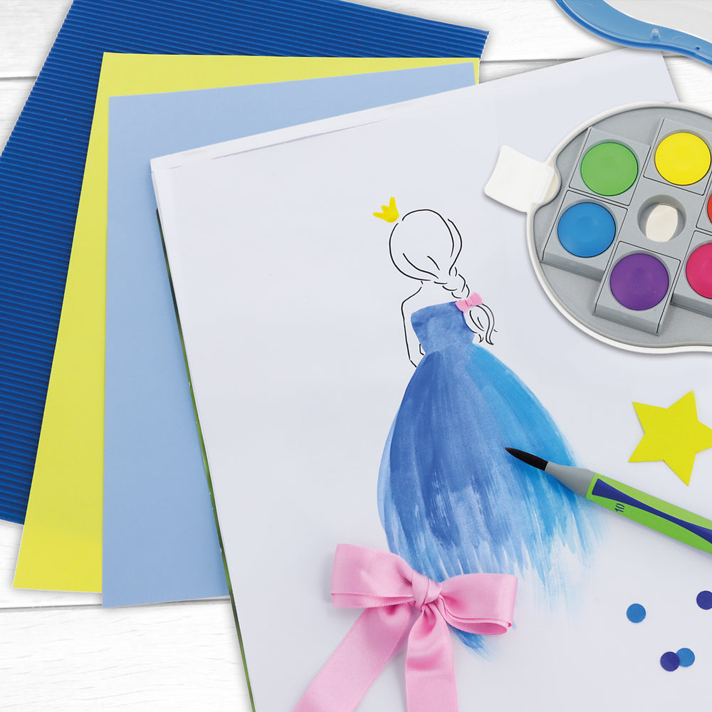 Pelikan Griffix Ergonomic Paint Brushes, Pack of 5