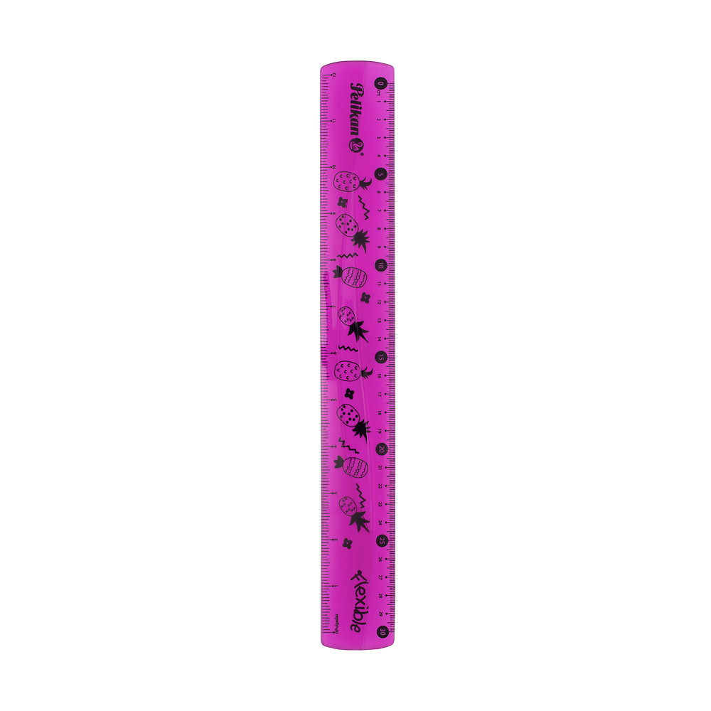 Pelikan Flexible Ruler, Pink