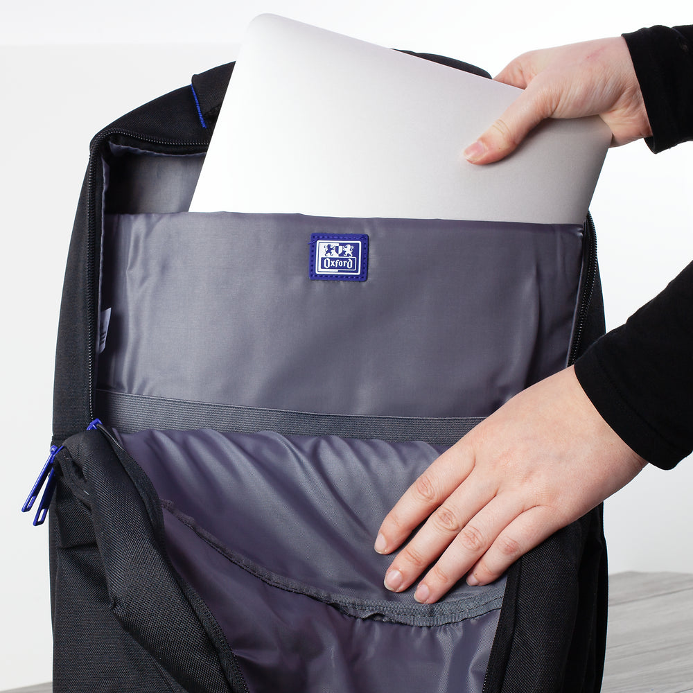 Oxford Black Backpack