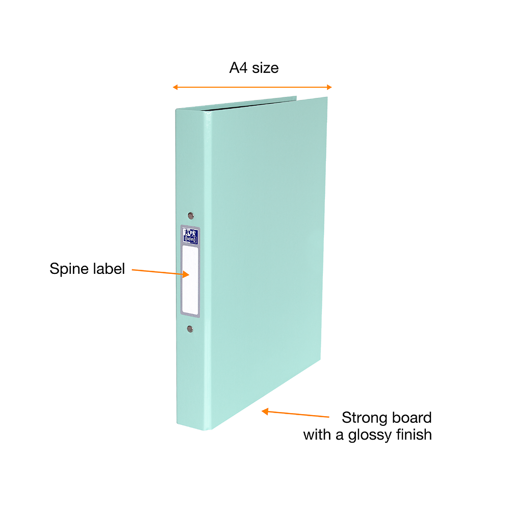 Oxford Mint Green Ring Binder