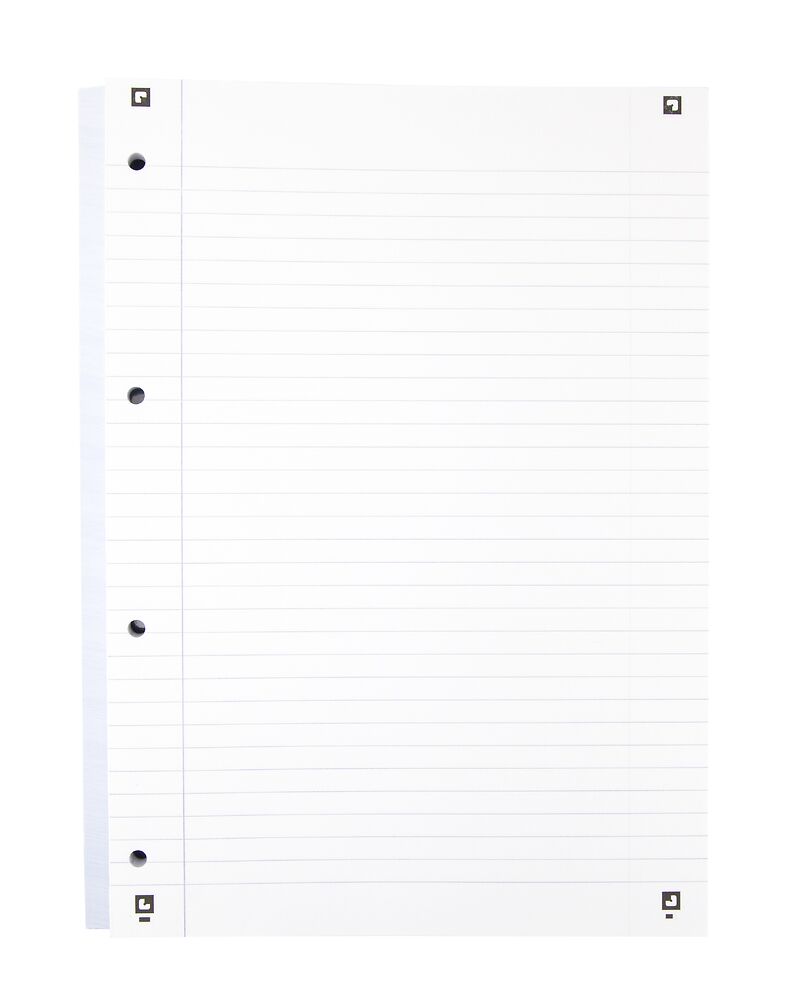 Oxford My Notes A4 Card Cover Refill Pad Ruled 200 Page