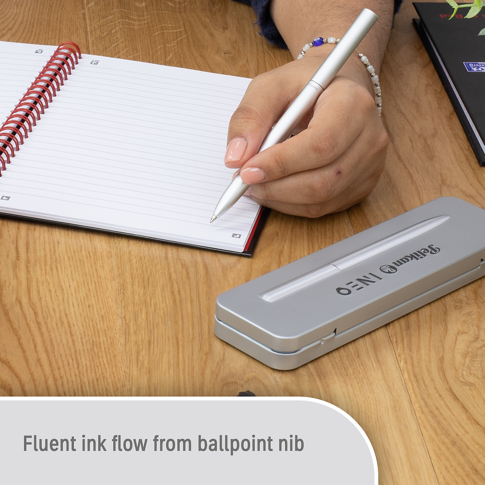 Pelikan Ineo Silver Ballpoint Pen