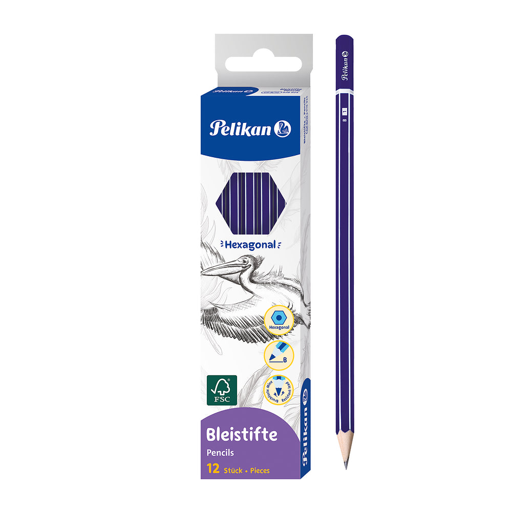 Pelikan Pencils B, Pack of 12