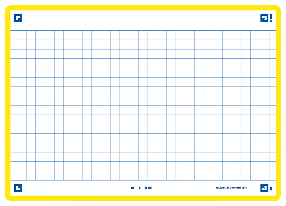 Oxford Yellow Flash Cards, Squared, A6, Pack of 80