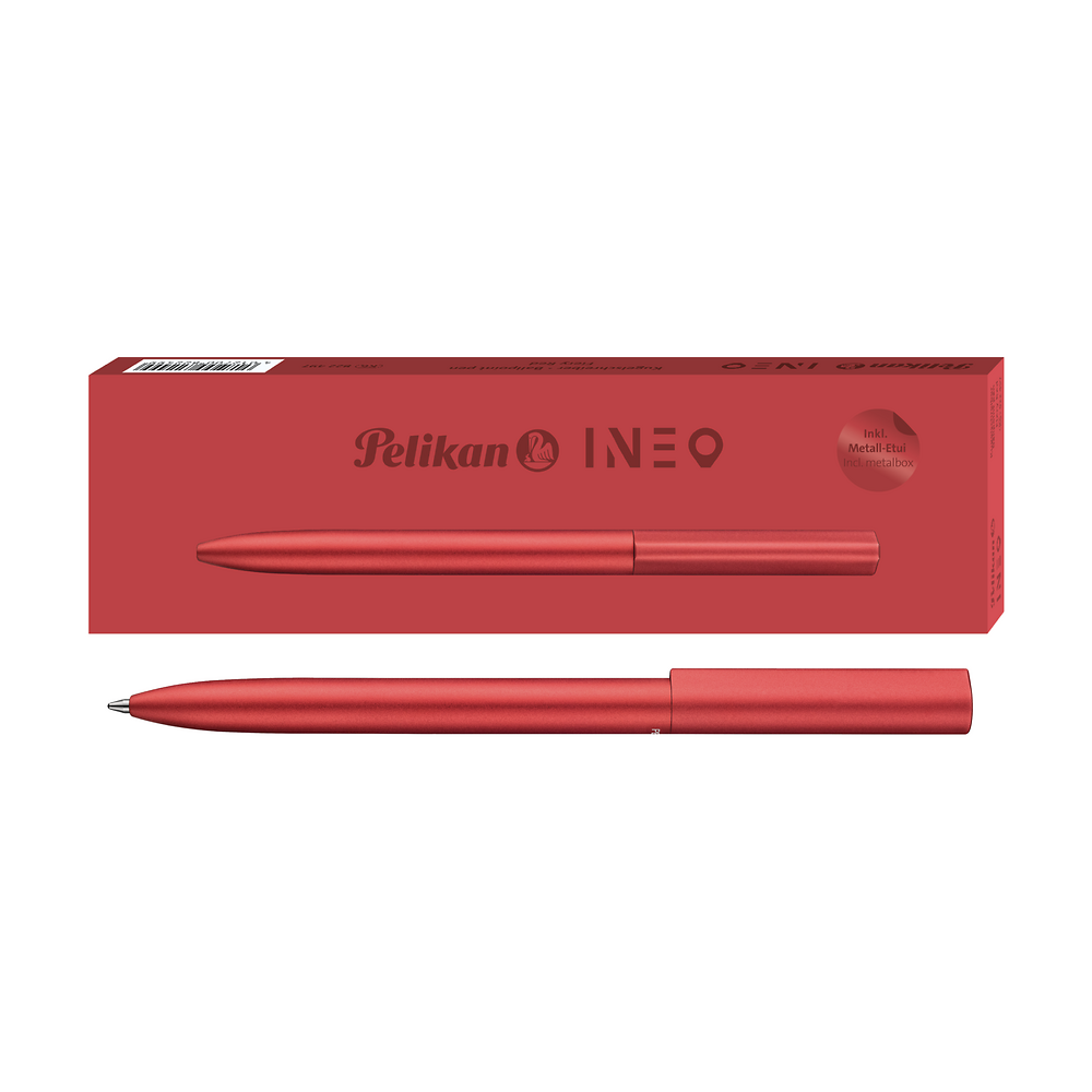 Pelikan Ineo Red Ballpoint Pen