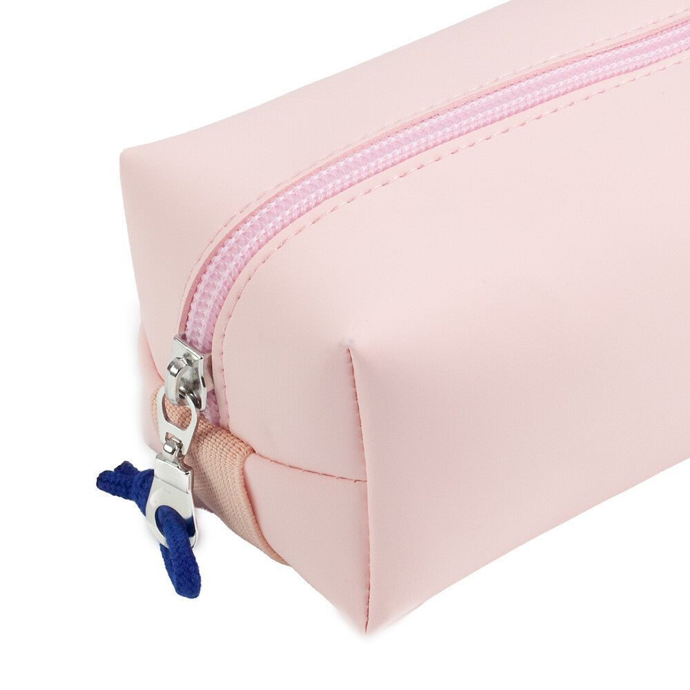 Oxford Pastel Pink Large Square Pencil Case