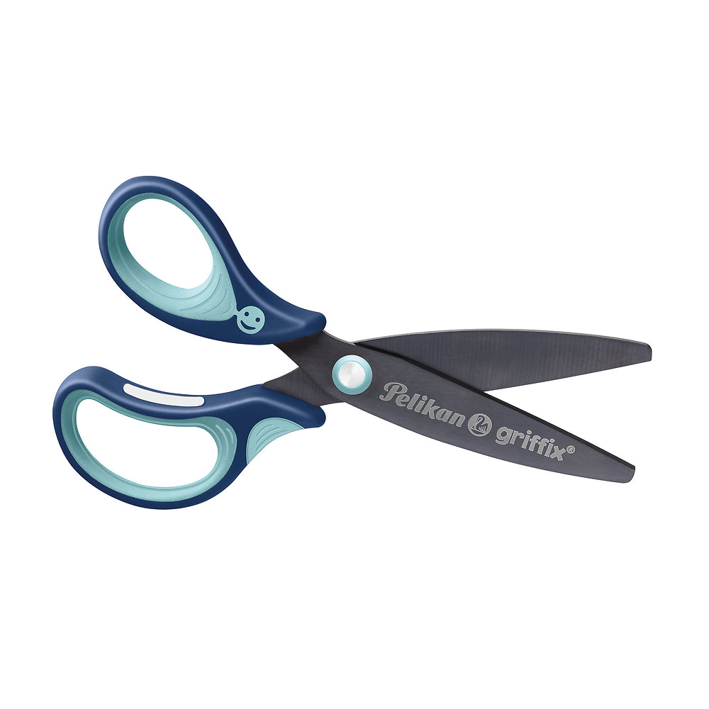 Pelikan Griffix Blue Scissors, Left-Handed