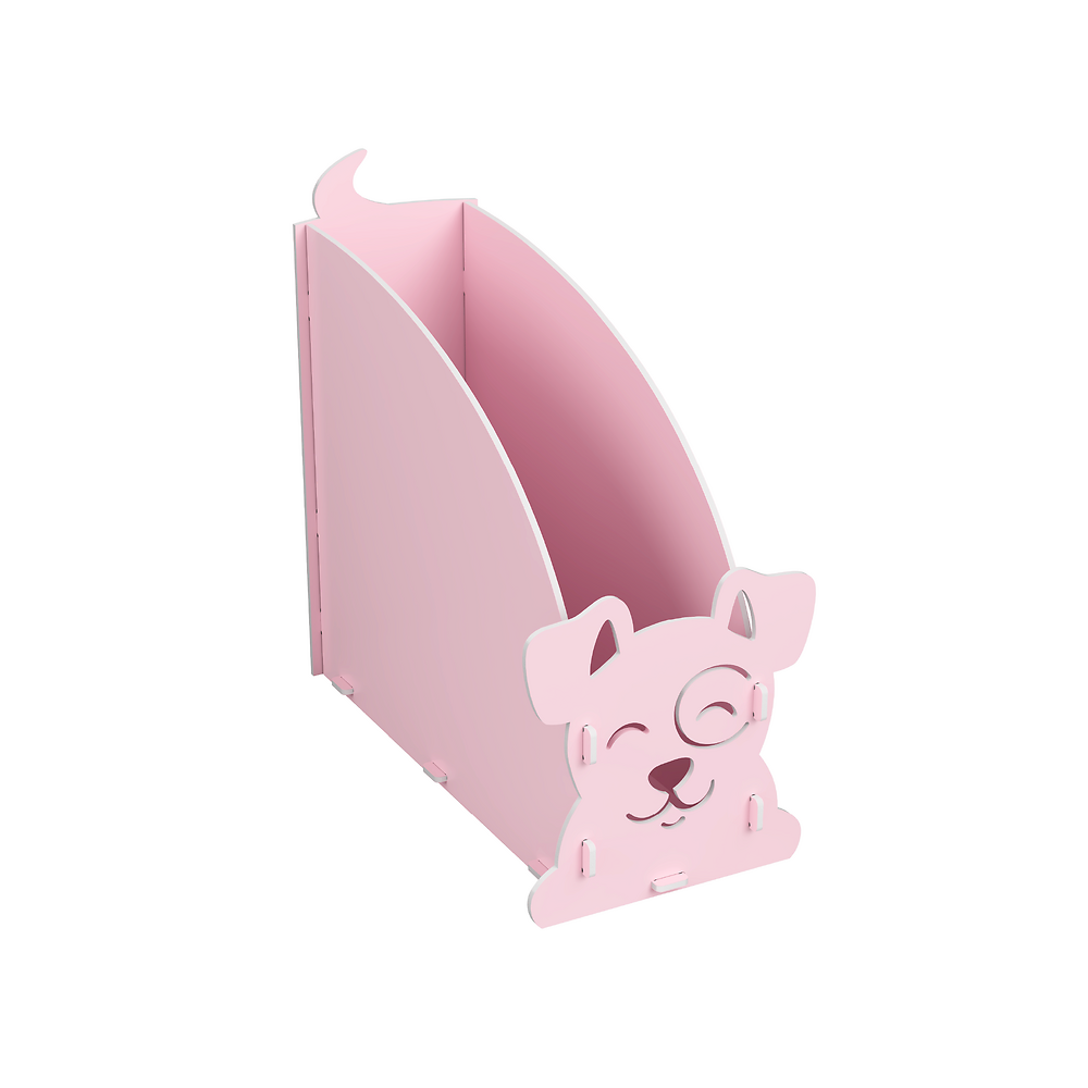 Oxford Leo&Co Magazine File Foam PP, Pink Dog