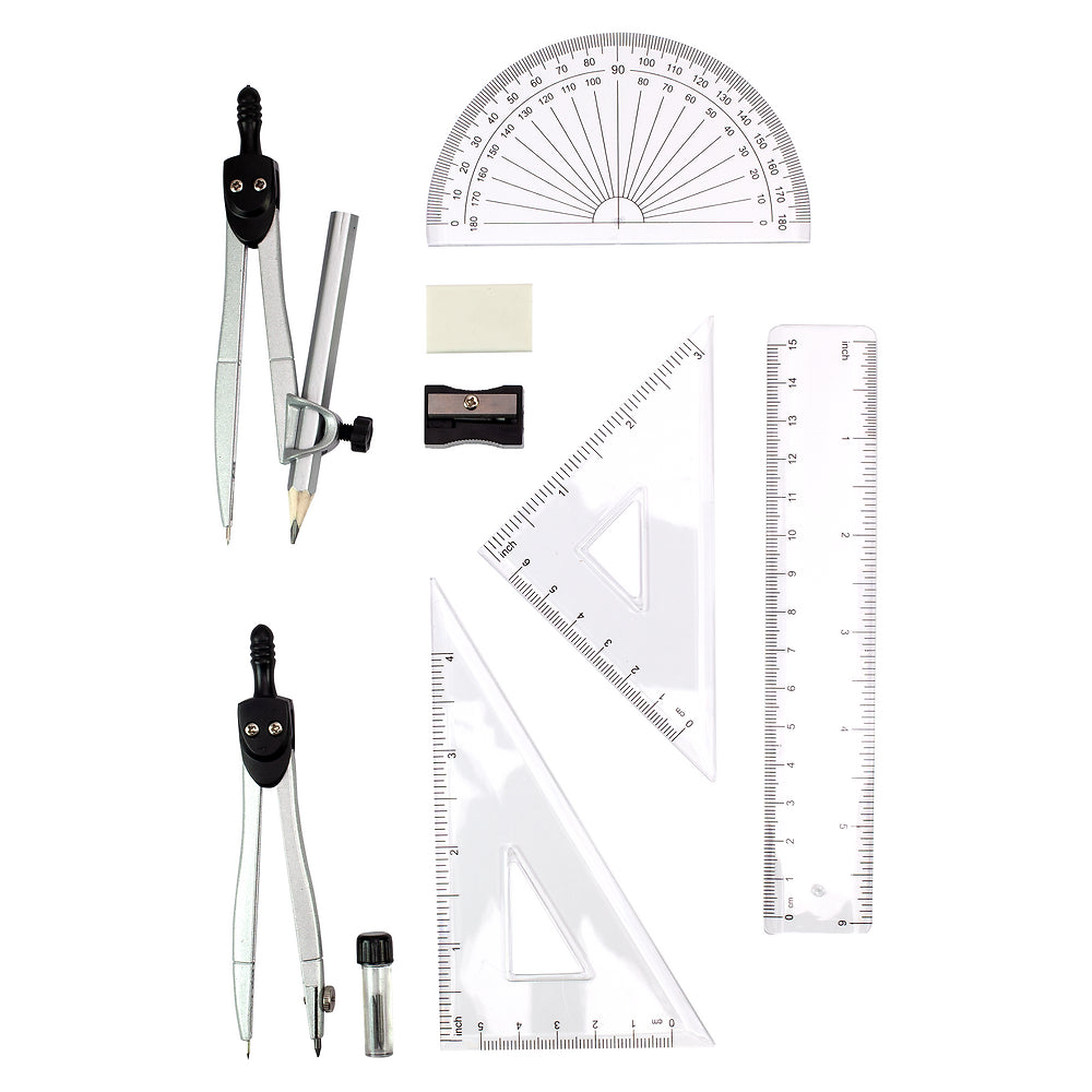 Linex Geometry Set, Black