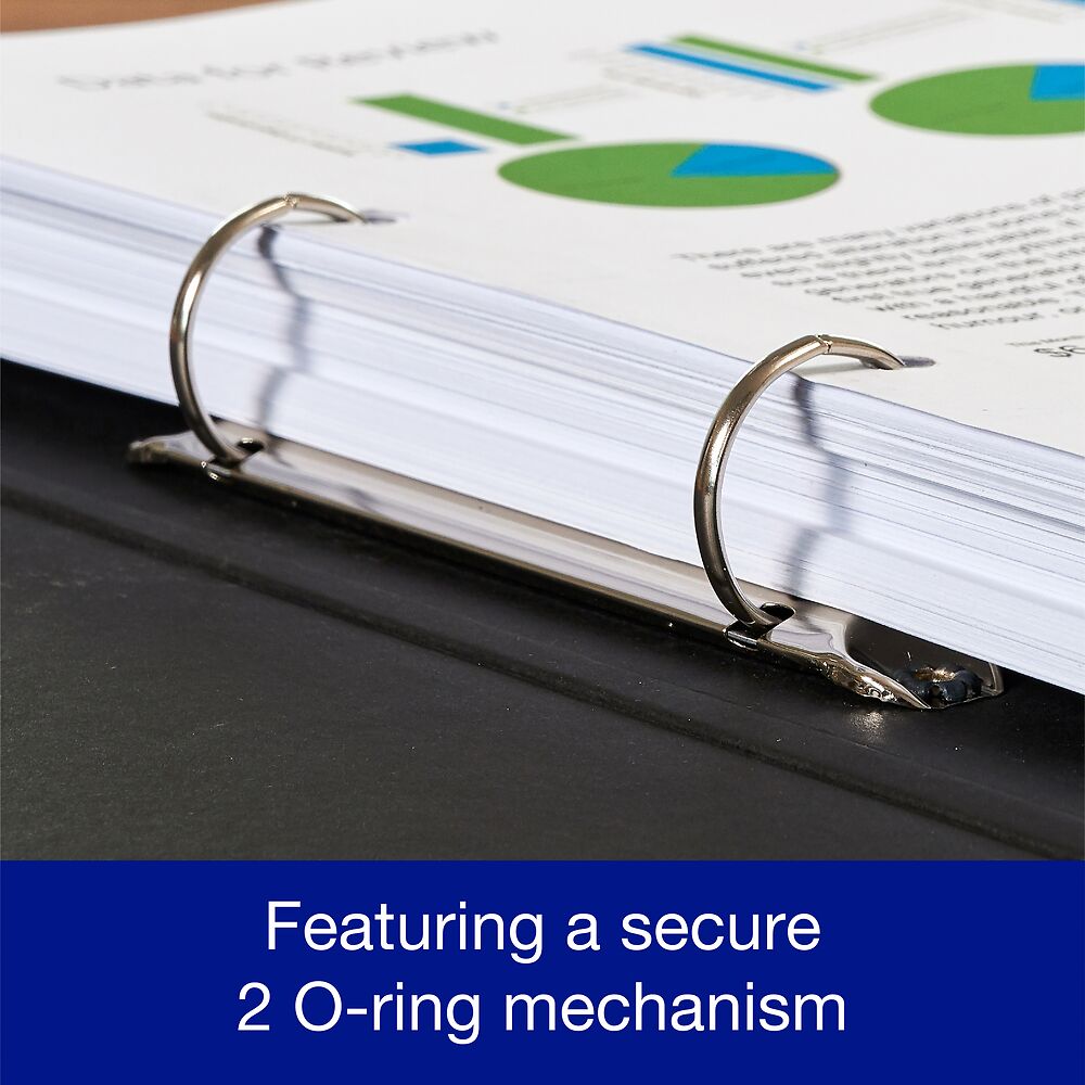 Oxford, A4 Ring Binders, 3 Pack, Leaves