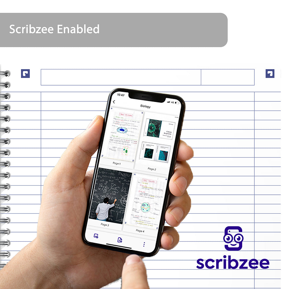 Oxford My Rec'Up Assorted Colours A5 Wirebound notebooks, 180 Pages, Ruled, Pack of 5