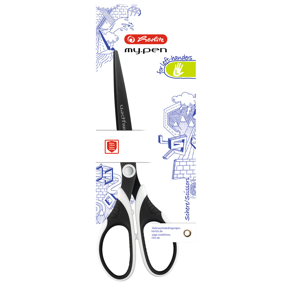 Herlitz Scissors, Left-Handed