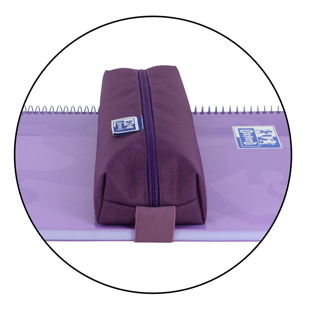 Oxford Purple Medium Rectangular Pencil Case