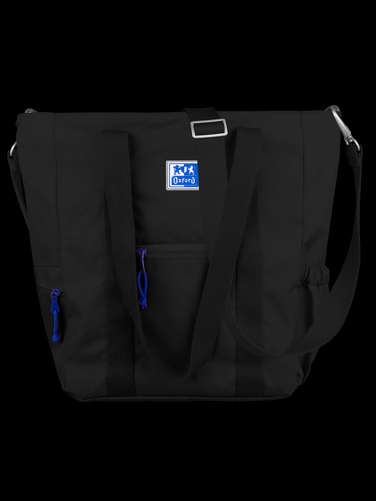 Oxford Black Tote Bag