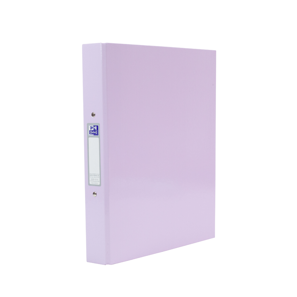 Oxford A4 Pastel Lavender Ring Binder