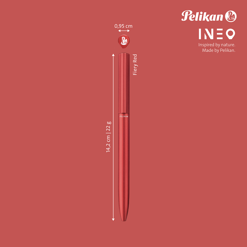 Pelikan Ineo Red Ballpoint Pen