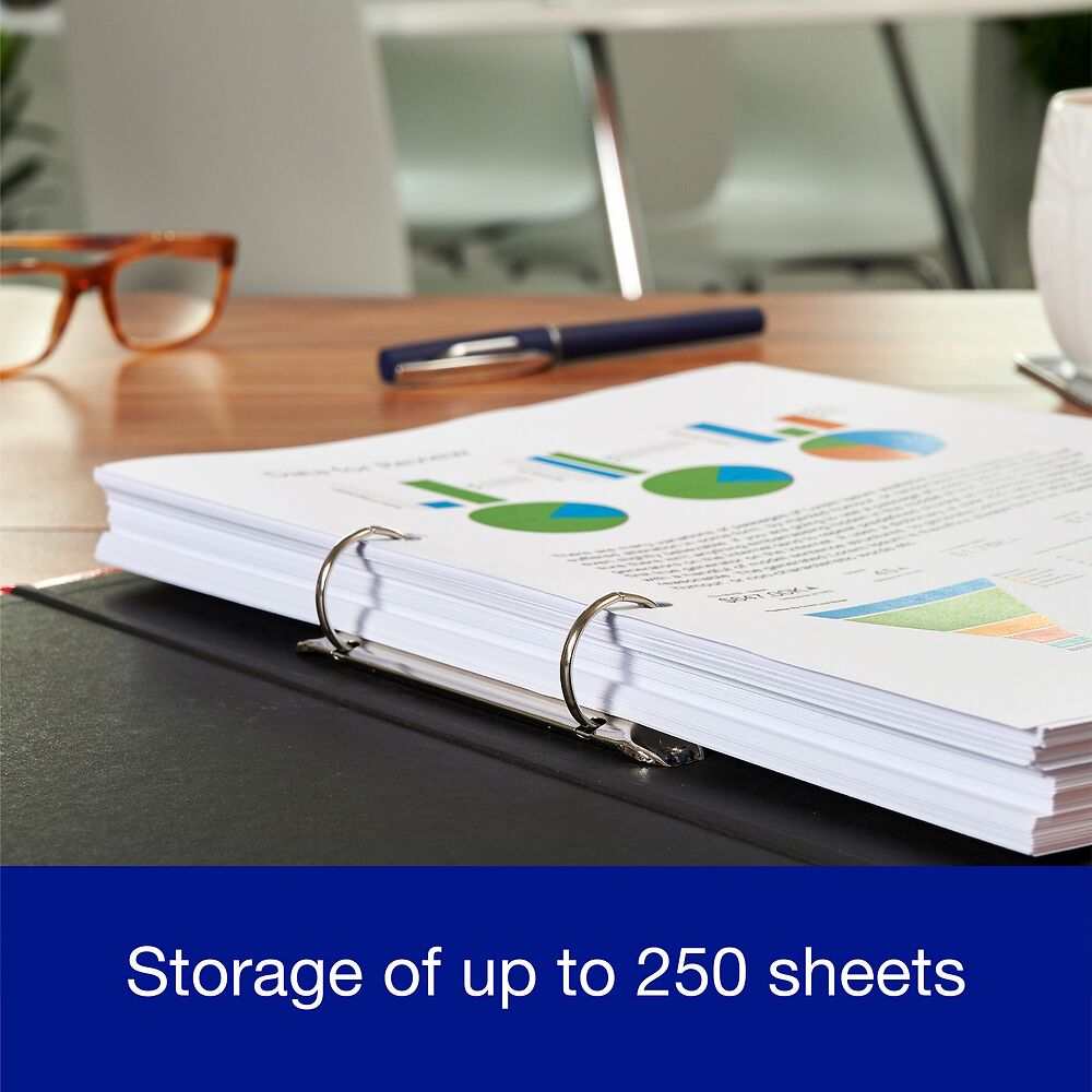 Oxford, A4 Ring Binders, 3 Pack, Leaves