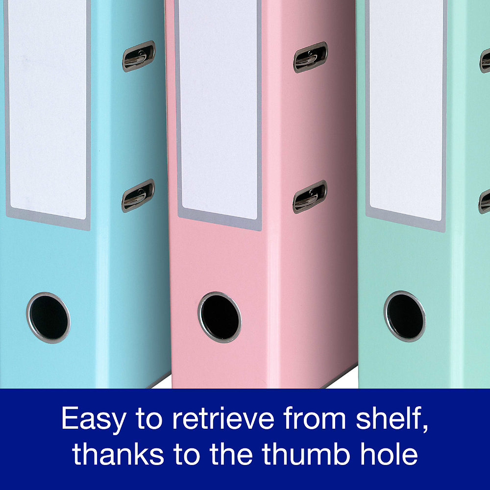 Oxford A4 Mint Green Lever Arch File