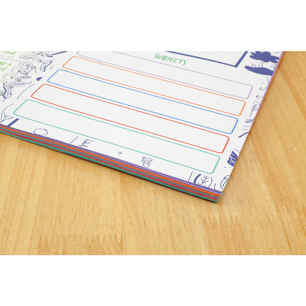 Oxford Campus A4+ Black Subject Book