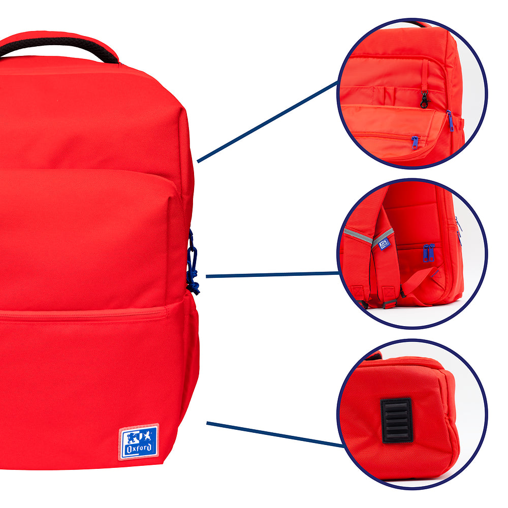 Oxford Red Backpack with Isothermal Compartment