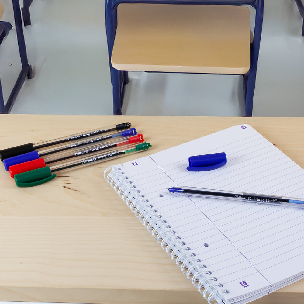 Pelikan Black Ballpoint Pens, Pack of 12