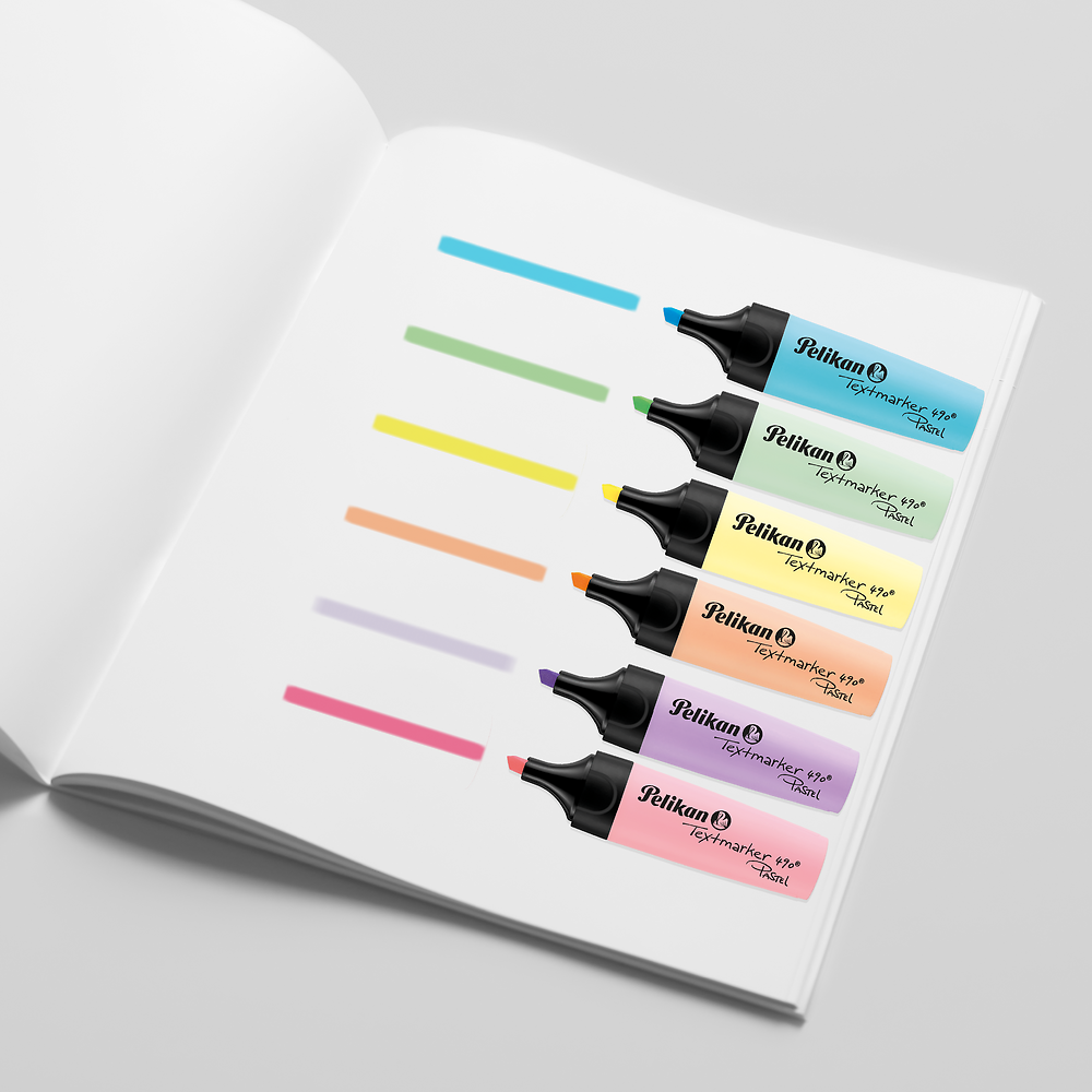 Pelikan Pastel Highlighters 6 Pack