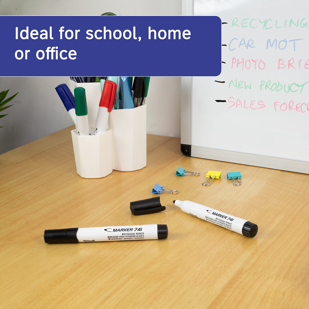 Pelikan Whiteboard Markers, Blue, Pack of 10