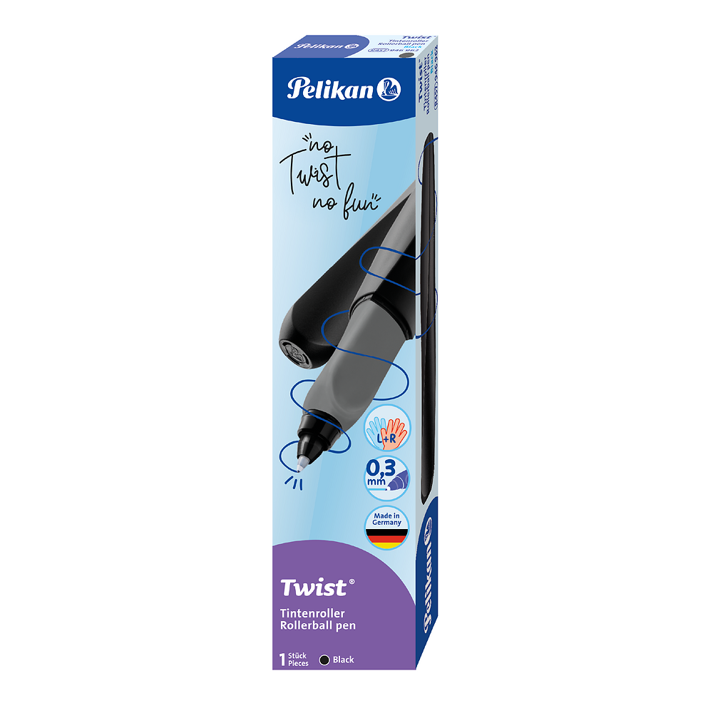 Pelikan Twist Black Rollerball Pen