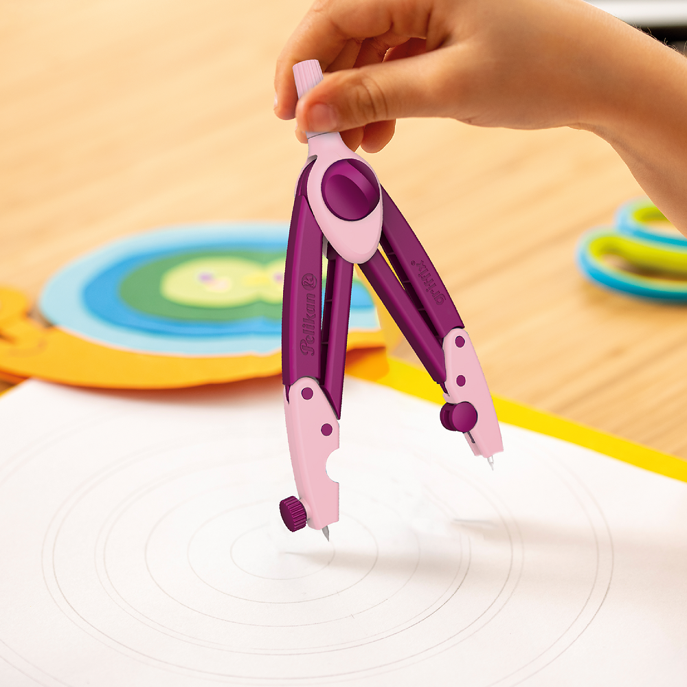 Pelikan Griffix Ergonomic Compass, Pink