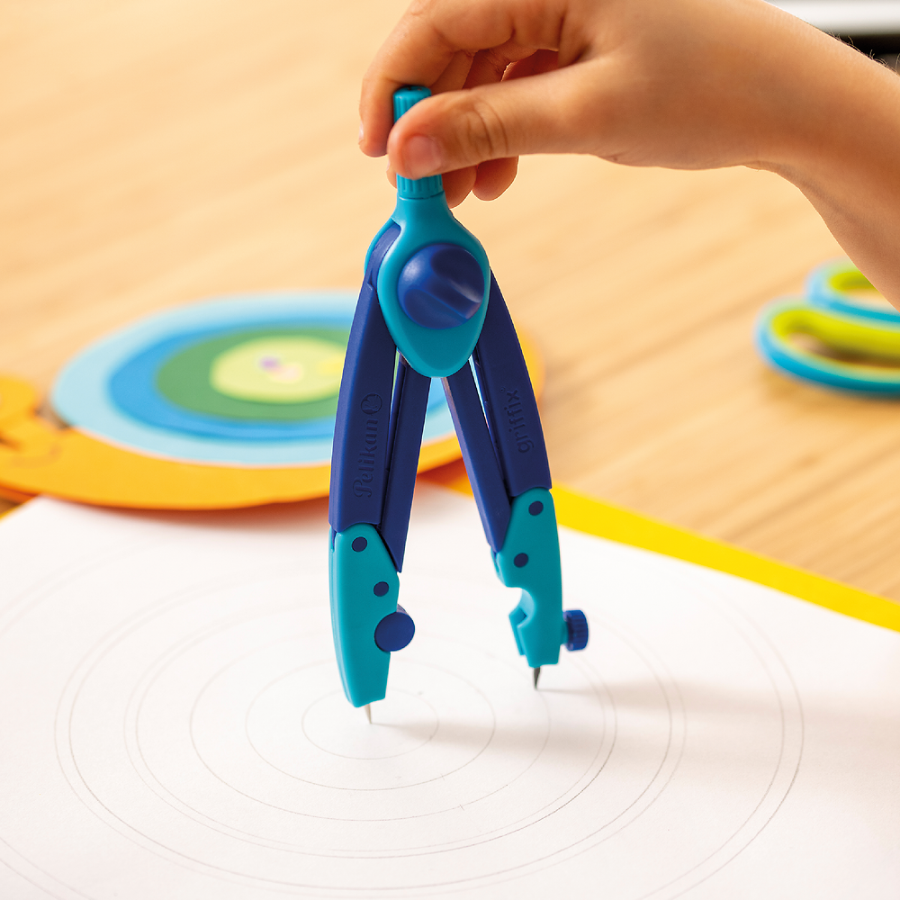 Pelikan Griffix Ergonomic Compass, Blue