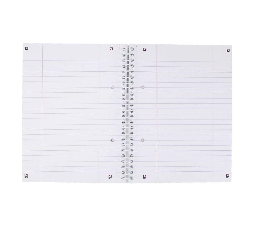 Oxford Campus Pastel A5 Wirebound Notebook - Assorted Colours, Pack of 3