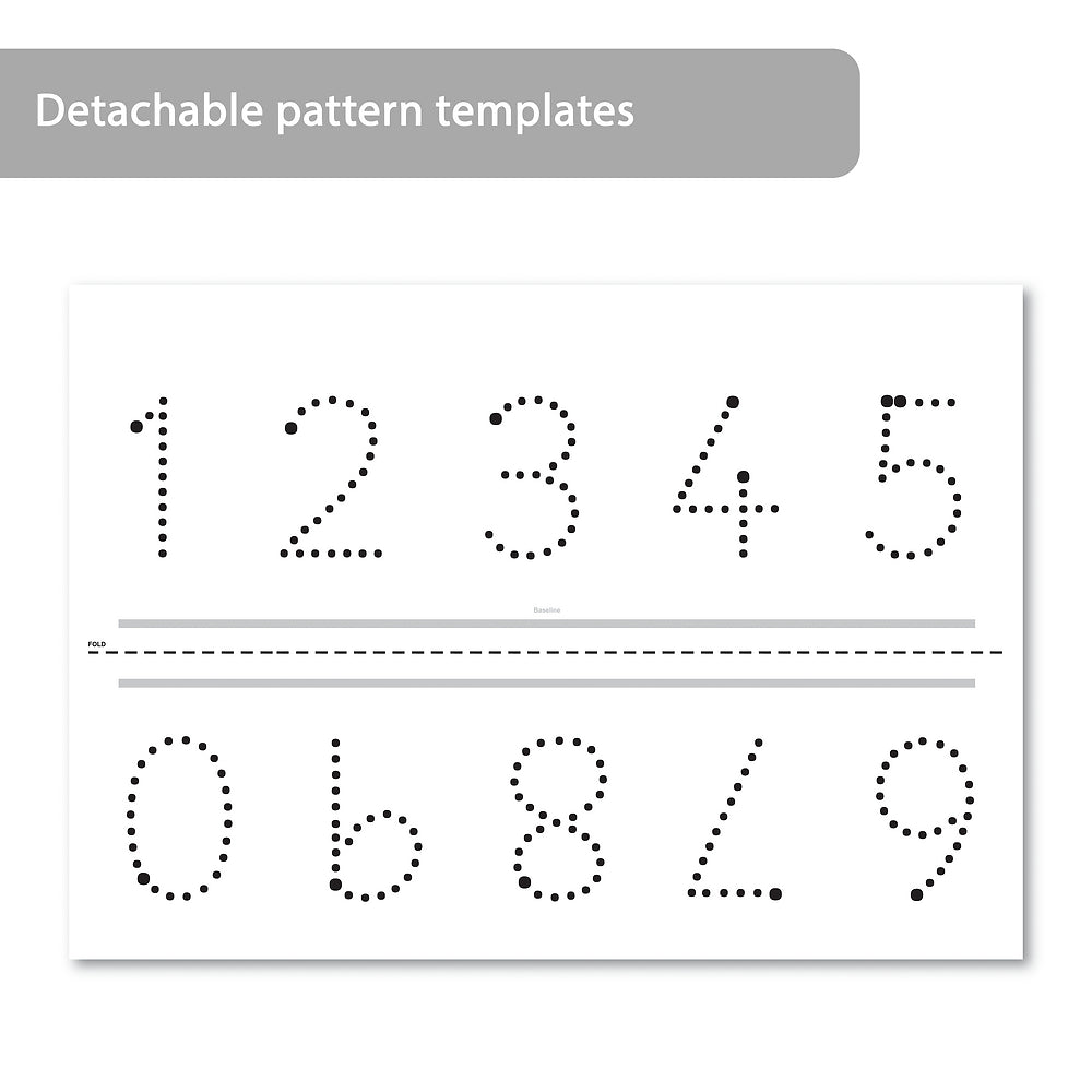 Oxford Learn to Write Practice Book Learning Numbers A4 32 Pages