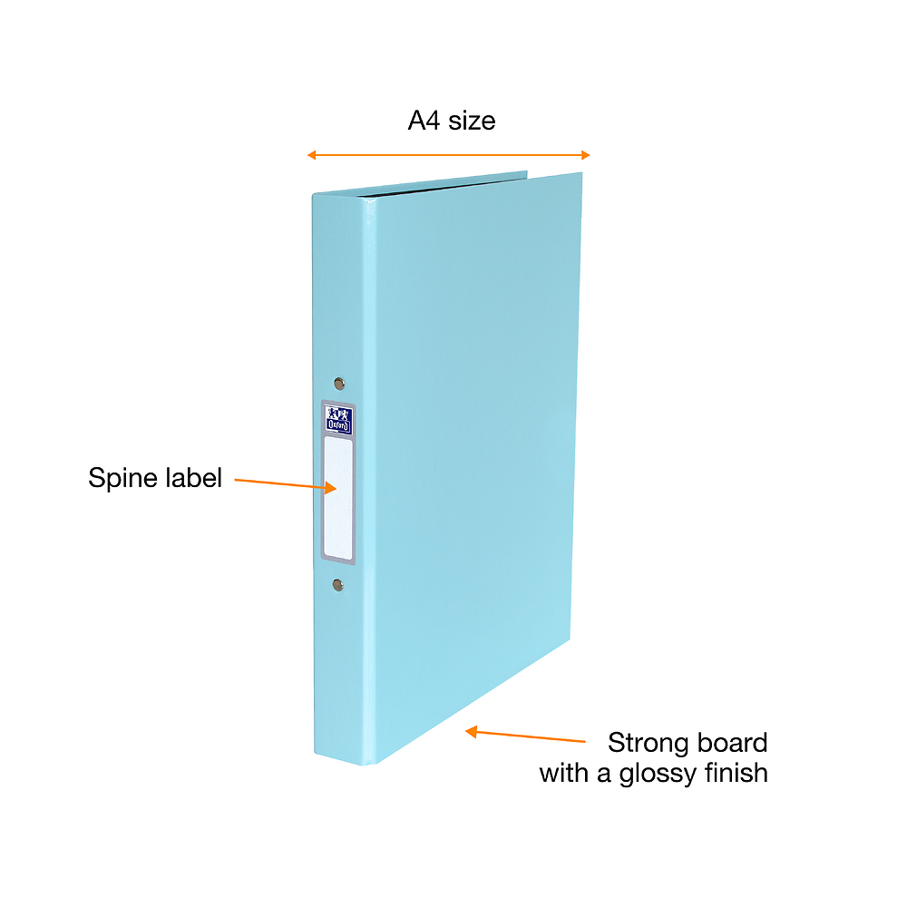 Oxford Light Blue Ring Binder