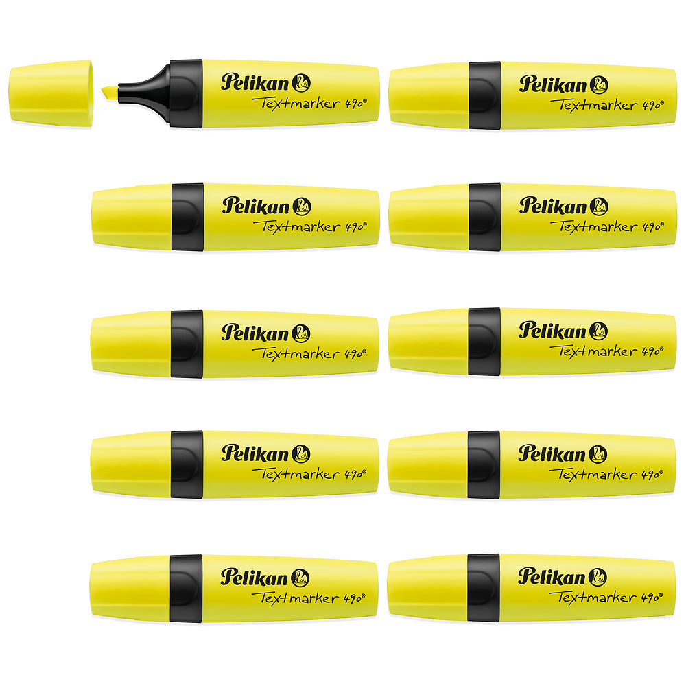 Pelikan Yellow Highlighters, Pack of 10
