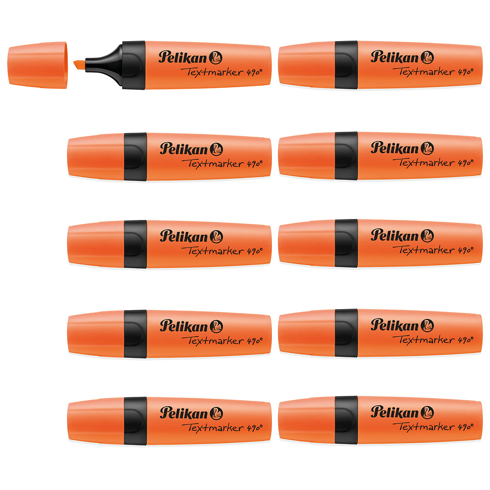 Pelikan Orange Highlighters, Pack of 10