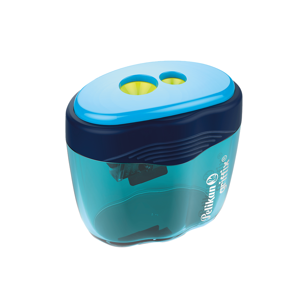 Pelikan Griffix Double Pencil Sharpener, Blue