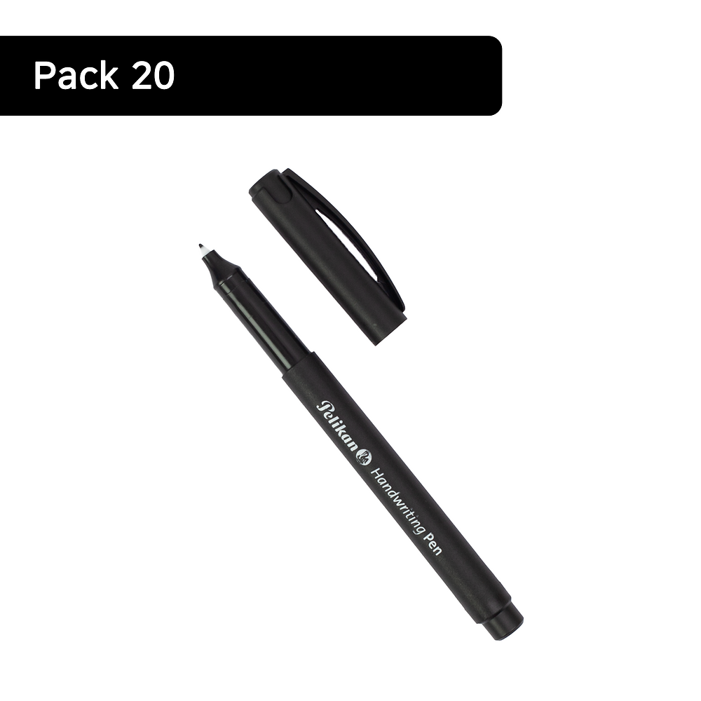 Pelikan Handwriting Pens, Black, Pack of 20