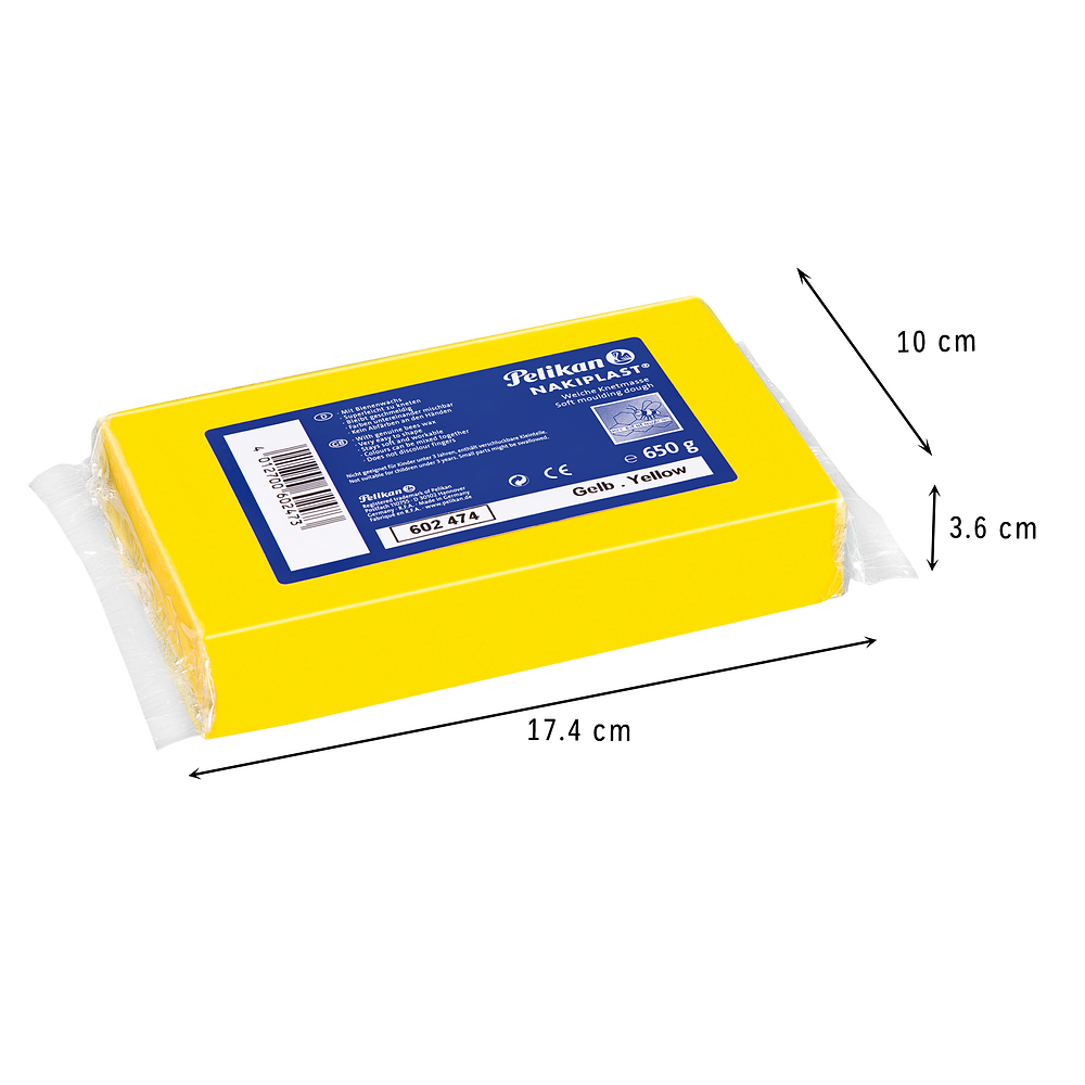 Pelikan Yellow Modelling Clay Carton of 32