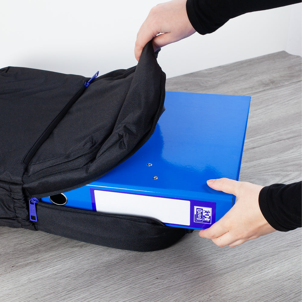 Oxford Black Backpack