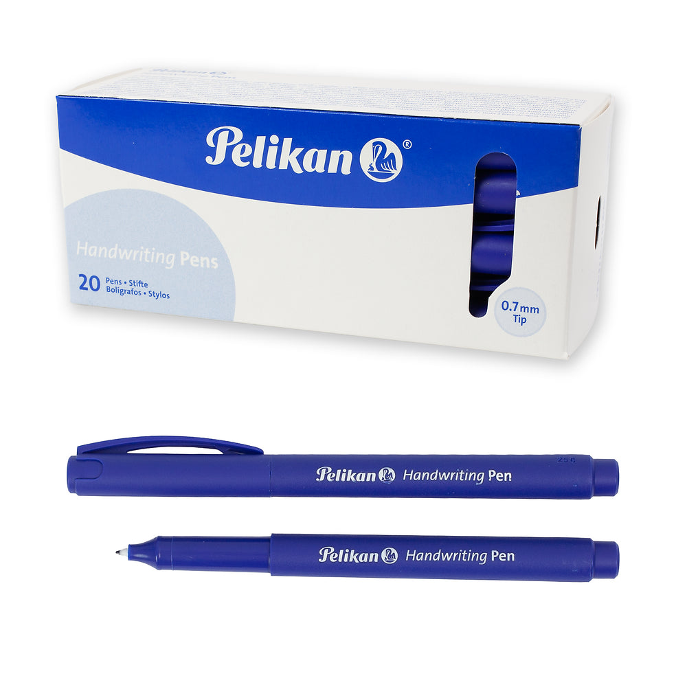 Pelikan Handwriting Pens, Blue, Pack of 20