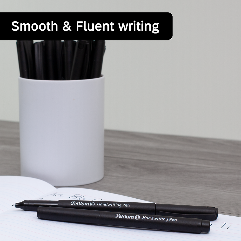 Pelikan Handwriting Pens, Black, Pack of 20