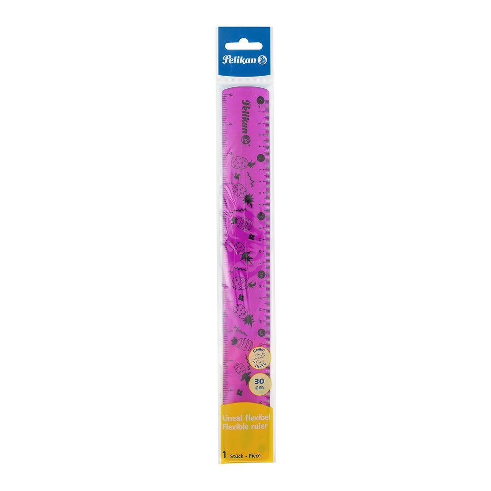 Pelikan Flexible Ruler, Pink