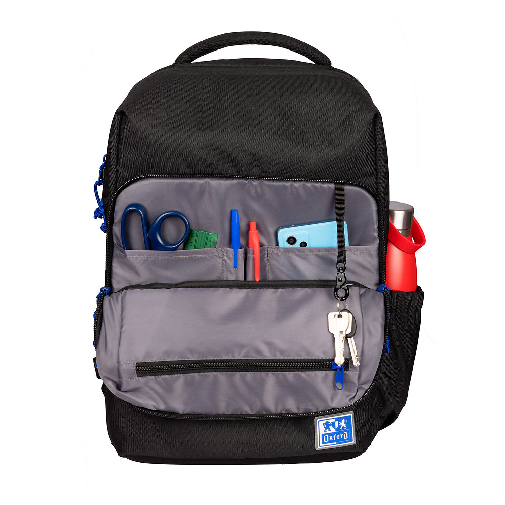 Oxford Black Backpack