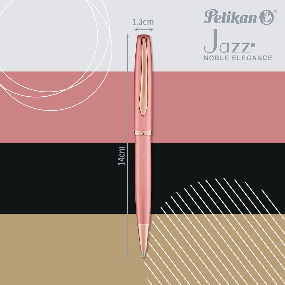 Pelikan Jazz Noble Elegance Ballpoint Pen Gift Set, Rose