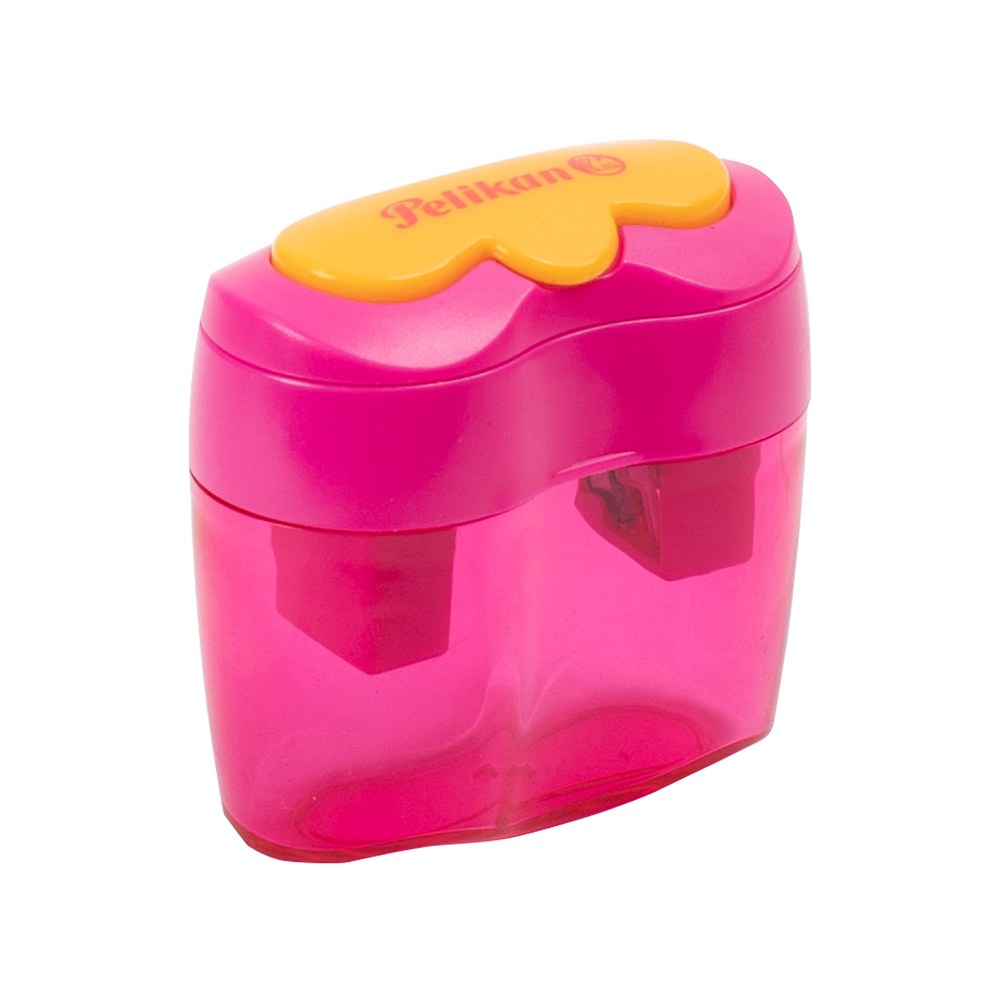Pelikan Double Pencil Sharpener, Pink
