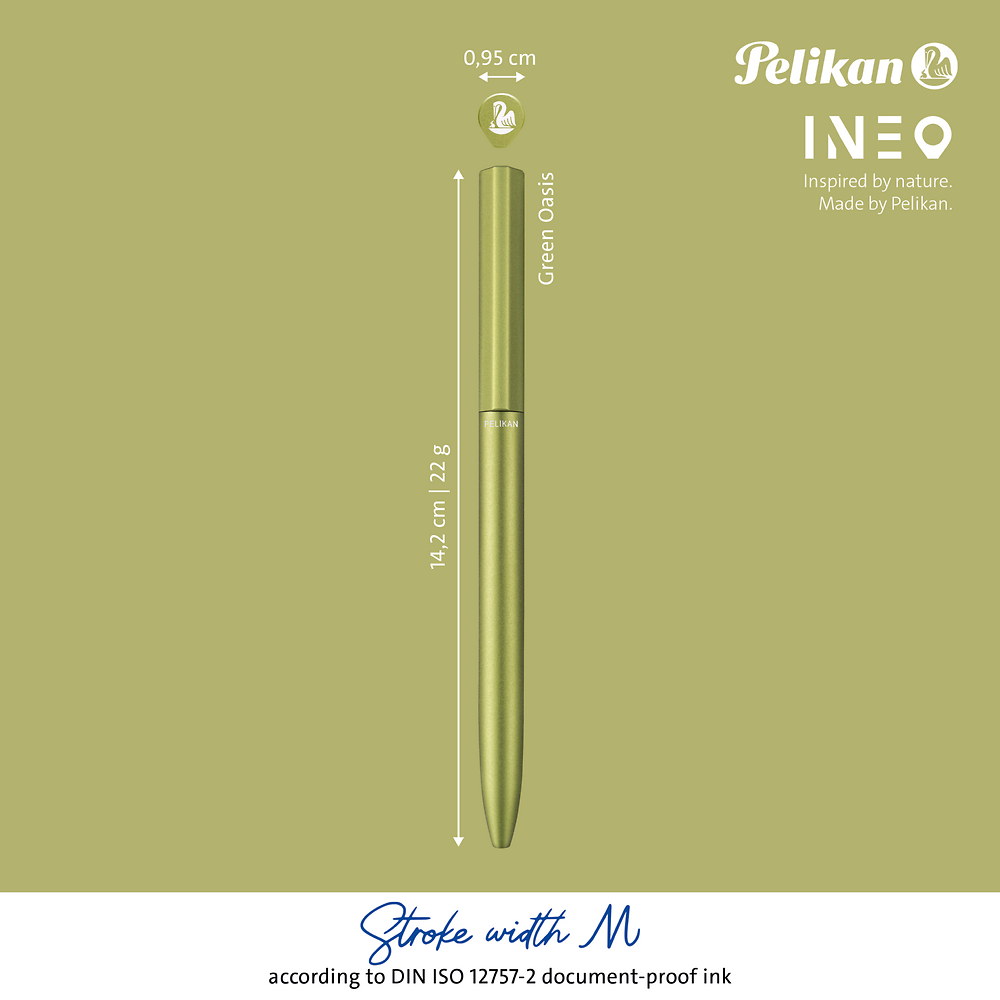 Pelikan Ineo Green Ballpoint Pen