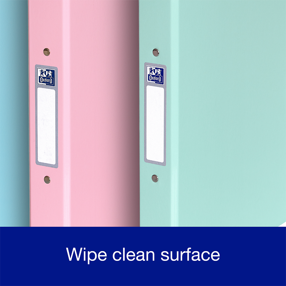 Oxford Pastel Pink Ring Binder