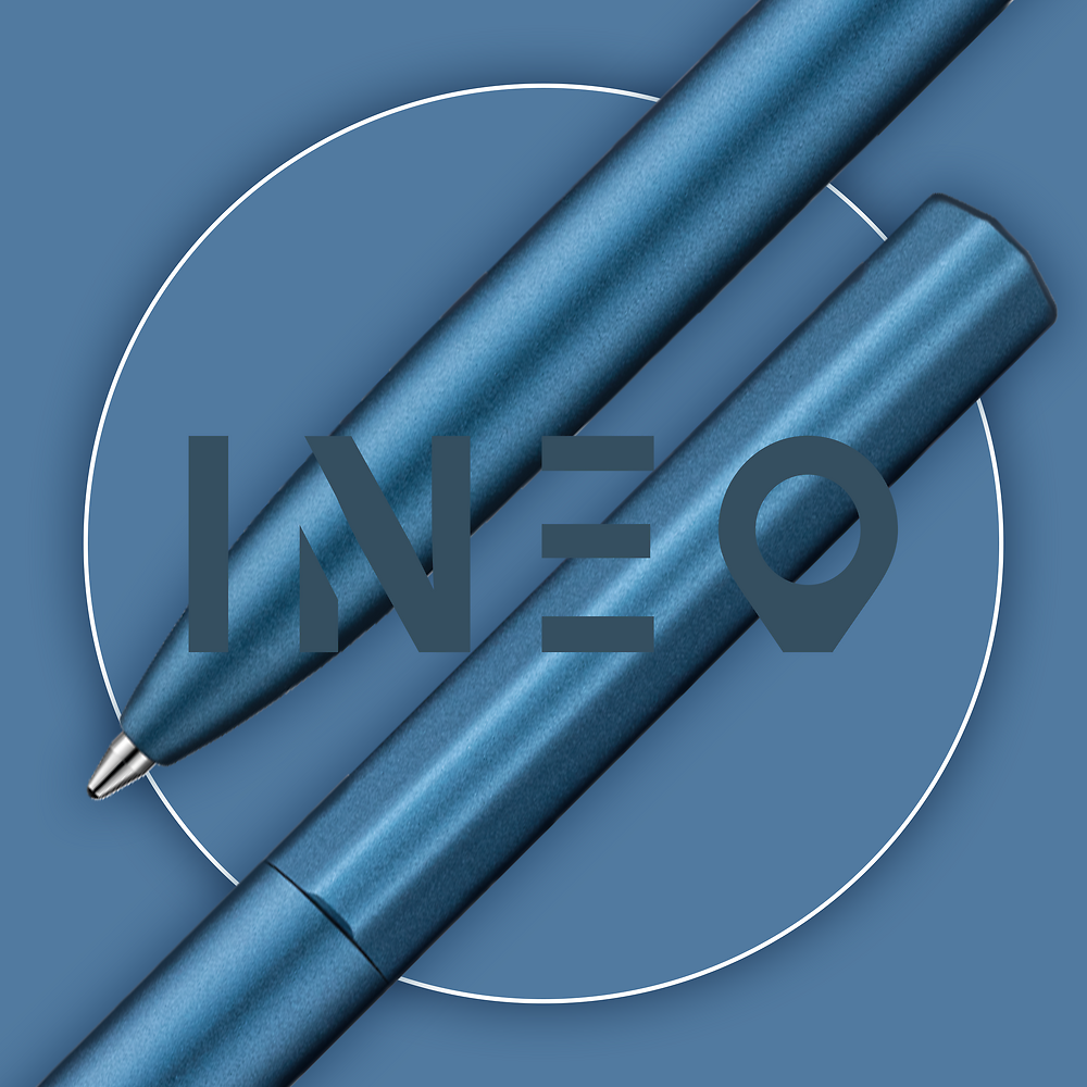 Pelikan Ineo Blue Ballpoint Pen