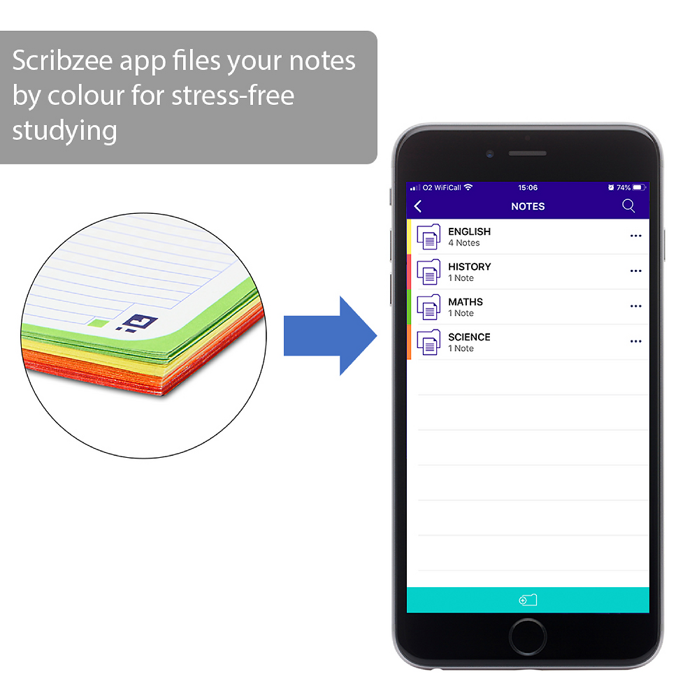 Oxford Campus A4 Revision book, Blue